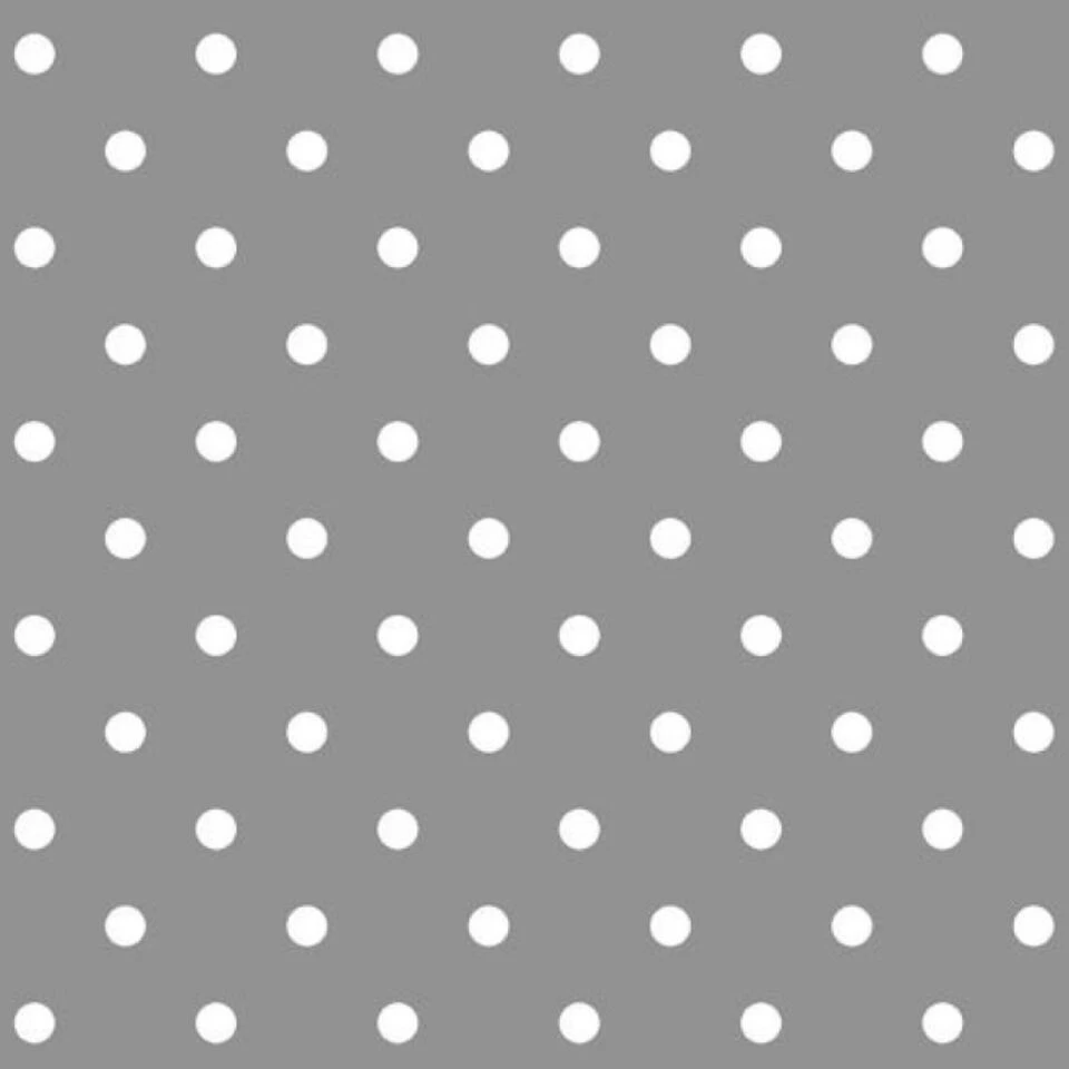 Tafelzeil/tafelkleed Grijs Met Witte Stippen 140 X 250 Cm 3 Tafelzeil/tafelkleed Grijs Met Witte Stippen 140 X 250 Cm - Afbeelding 3