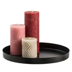 Dienblad Mats - Zwart - Ø30 Cm -Tafel Benodigdheden Winkel 71157006 0140