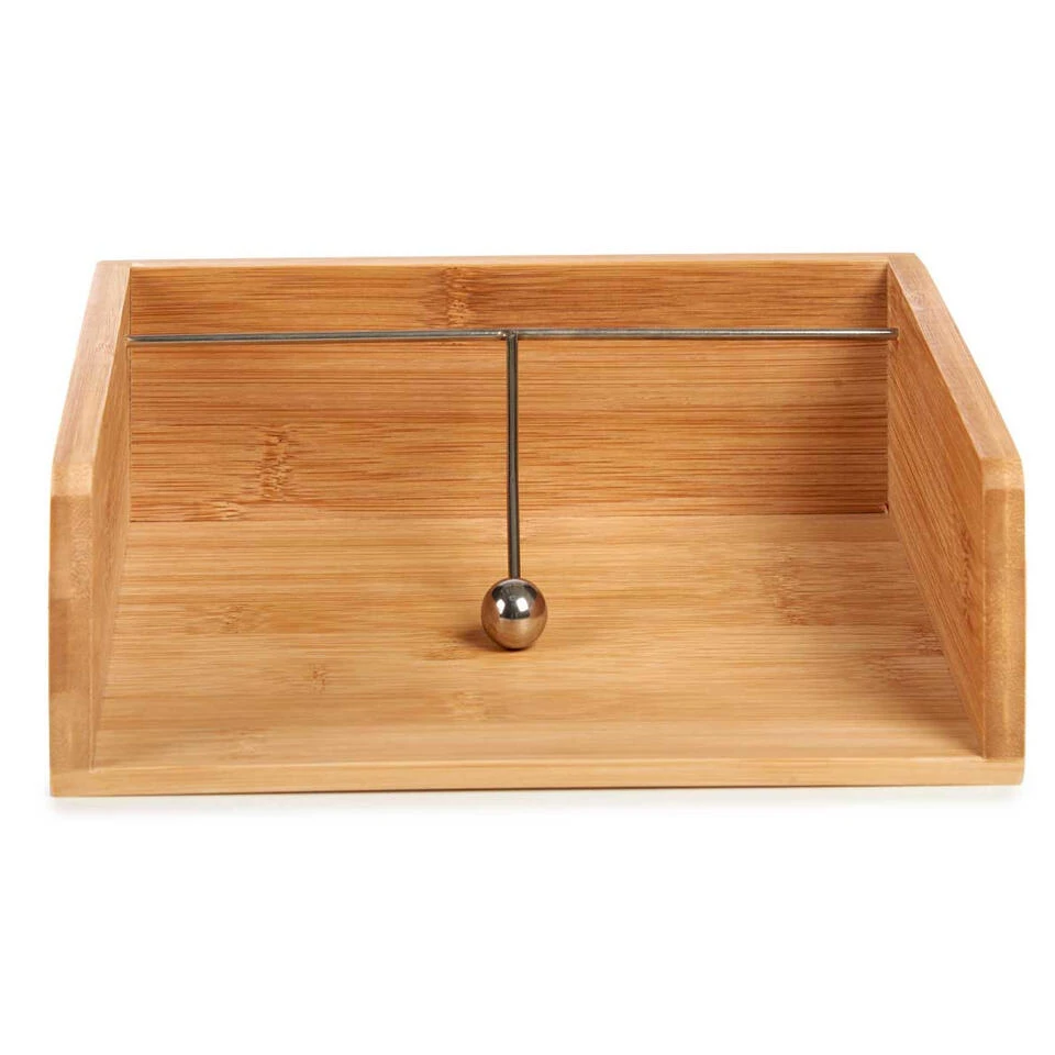 Arte R Servethouder - Bamboe - Bruin-beige - 21,5 X 19 X 7 Cm 2 Arte R Servethouder - Bamboe - Bruin-beige - 21,5 X 19 X 7 Cm - Afbeelding 2