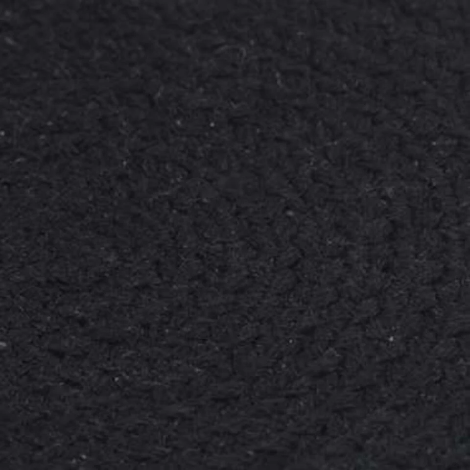 VidaXL Placemats 4 St Rond 38 Cm Katoen Effen Zwart 3 VidaXL Placemats 4 St Rond 38 Cm Katoen Effen Zwart - Afbeelding 3