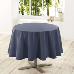 Wicotex Tafellaken - Donkerblauw - Rond - Polyester - 180 Cm 3 Wicotex Tafellaken - Donkerblauw - Rond - Polyester - 180 Cm -Tafel Benodigdheden Winkel b4dbab5981dc4f3a8f2af06a13cf488f