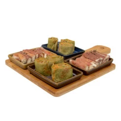 Billiet Serveerplank Bamboe - Met 4x Luxe Schaaltjes - 29 X 20 Cm -Tafel Benodigdheden Winkel bd8d36ce288441a6b3526e0d6419a78b