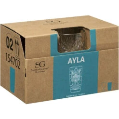 Secret De Gourmet Longdrink Glazen - 6 St - 350 Ml - Ayla -Tafel Benodigdheden Winkel d09d5ca2e2a74e949807d2edec6f91a1