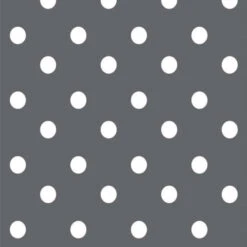 Bellatio Design Tafelzeil - Grijs En Stippen Wit - 140 X 220 Cm -Tafel Benodigdheden Winkel dced40da6bdc4da6aef5bd4be7c513dd