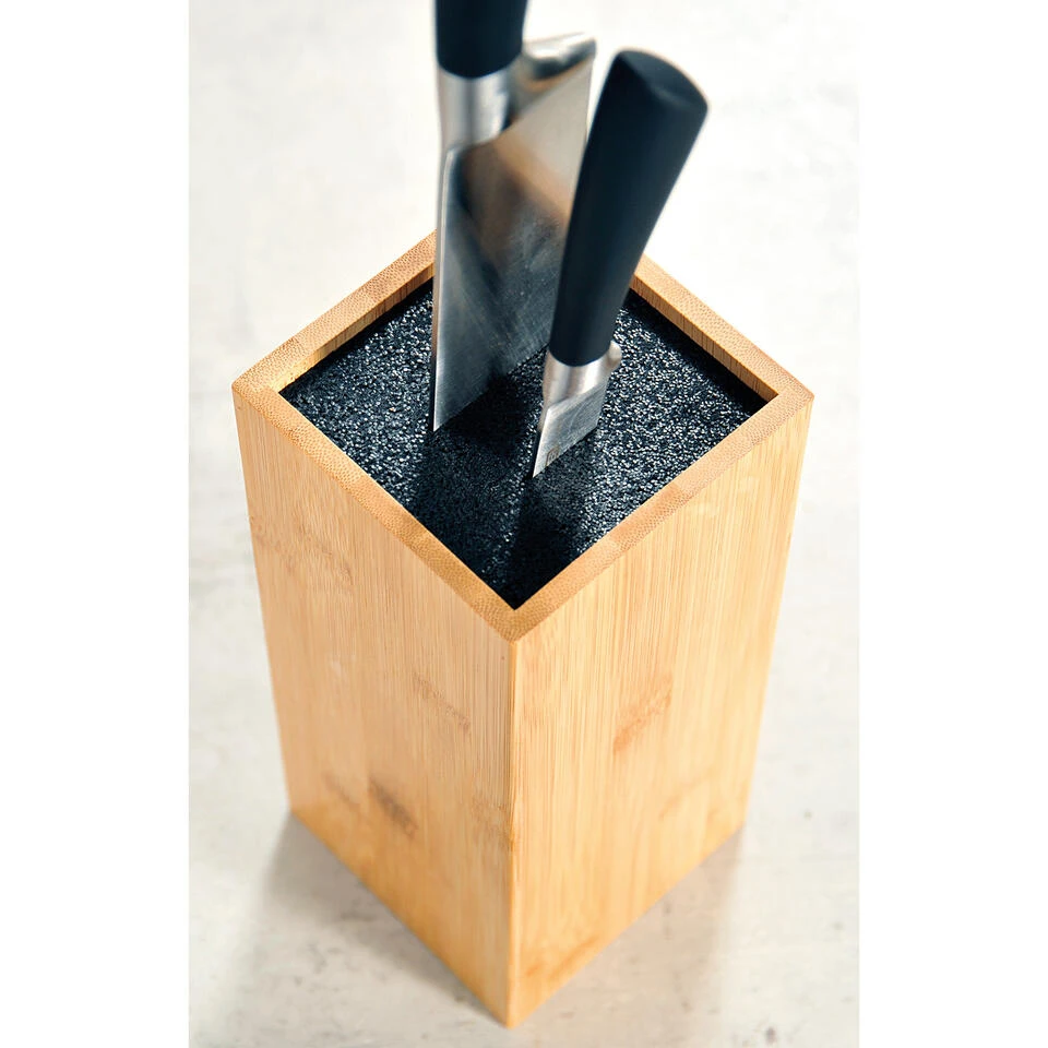 Kesper Messenblok - Bamboe - Hout - Universeel - 10 X 23 Cm 2 Kesper Messenblok - Bamboe - Hout - Universeel - 10 X 23 Cm - Afbeelding 2
