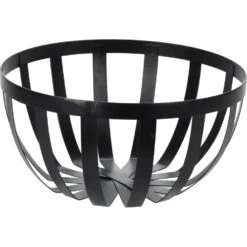Excellent Houseware Fruitmand-fruitschaal - Metaal - Zwart - D25 Cm -Tafel Benodigdheden Winkel ecac2f05feba4bbc9488c89d7f91072f