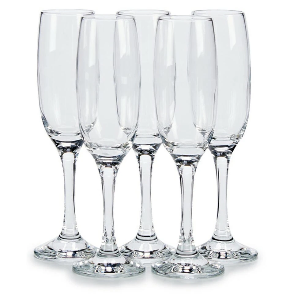 Pasabahce Prosecco/champagneglazen - Glas - Set 6x Stuks - 210 Ml 3 Pasabahce Prosecco/champagneglazen - Glas - Set 6x Stuks - 210 Ml - Afbeelding 3