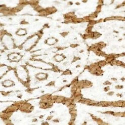 VidaXL Placemats 6 St Rond 38 Cm Jute Wit -Tafel Benodigdheden Winkel f8a17d424fe94152ae083e4e11b39cda